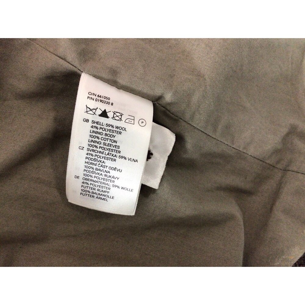 H&M Wool Blazer Preppy Academia Jacket Womens Small - Picture 8 of 8